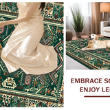 Artful Retro Medallion Layout(Green)