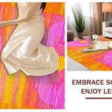 Dreamy Hued Sun Illustration(Pink)