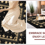 Chic Earthy Primitive Star(Black)