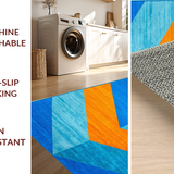 Bright Pastel Geometric Touch(Blue)