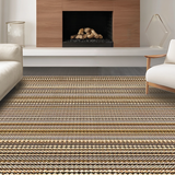 Ultra Soft Area Rug, Non Slip, Stain Resistant, Washable Area Rugs for Living Room, Bedroom, Quirky Country Themed Decor Piece(Beige)