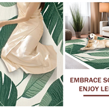 Fresh Botanical Patterned Mat(Green)