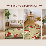 Delightful Greenery Themed Decorative(Beige)