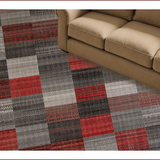 Ultra Soft Area Rug, Non Slip, Stain Resistant, Washable Area Rugs for Living Room, Bedroom, Harvest-Themed Abstract Meditation Space Carpet(Gray)