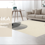 Ultra Soft Area Rug, Non Slip, Stain Resistant, Washable Area Rugs for Living Room, Bedroom, Versatile High-Traffic Neutral Playroom Durable Carpet(Beige)