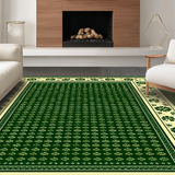 Elegant Green Floral Design(Green)