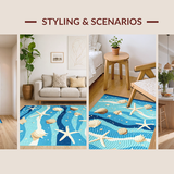 Fresh Coastal Breeze Inspired Look(Blue)