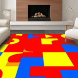 Engaging Multi Hued Educational Playground(Red)