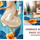 Eclectic Earthy Floral Fusion(Blue)