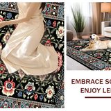 Chic Floral Coastal Aesthetic(Black)