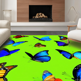 Joyful Cheerful Butterfly Graphic Style(Blue)