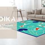 Charming Koi Pond Aesthetic(Blue)