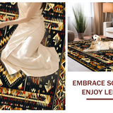 Striking Abstract Aztec Aesthetics(Black)