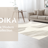 Dynamic Cream Geometric Visual Flow(Beige)