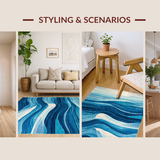 Graceful Turquoise Crest Arrangement(Blue)