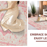 Contemporary Subtle Floral Motif(Pink)