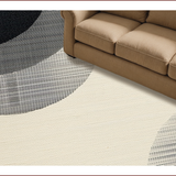 Ultra Soft Area Rug, Non Slip, Stain Resistant, Washable Area Rugs for Living Room, Bedroom, Versatile High-Traffic Neutral Playroom Durable Carpet(Beige)