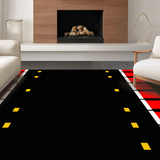 Contemporary Bold Track Motif(Red)