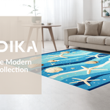 Fresh Coastal Breeze Inspired Look(Blue)