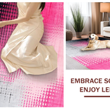 Chic Ombre Geometry Fusion(Pink)