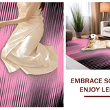 Sleek Modern Linear Design(Pink)