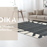 Lively Retro Striped Decor Style(Black)