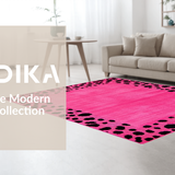 Playful Fluffy Leopard Texture(Pink)