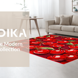 Lively Cheerful Cherry Imagery(Red)