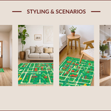 Vibrant Interactive Town Layout(Green)