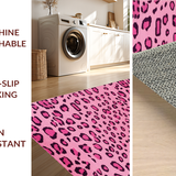 Ultra Soft Area Rug, Non Slip, Stain Resistant, Washable Area Rugs for Living Room, Bedroom, Cute Cozy Animalistic Flair(Pink)