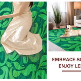 Artistic Layered Fuzzy Composition(Green)