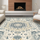 Artistic Geometric Medallion Style(Beige)