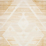 Ultra Soft Area Rug, Non Slip, Stain Resistant, Washable Area Rugs for Living Room, Bedroom, Boho Chic Area with Distressed Abstract Geometric(Beige)