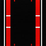 Chic Modern Black and Red(Black)