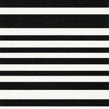 Ultra Soft Area Rug, Non Slip, Stain Resistant, Washable Area Rugs for Living Room, Bedroom, Geometric Rug Black and Whiteストライプ(Black)