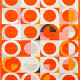 Ultra Soft Area Rug, Non Slip, Stain Resistant, Washable Area Rugs for Living Room, Bedroom, Lively Color Splash Learning Canvas(Orange)