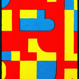 Lively Multicolor Learning Composition(Red)