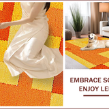 Ultra Soft Area Rug, Non Slip, Stain Resistant, Washable Area Rugs for Living Room, Bedroom, Boho Distressed Low Pile(Orange)