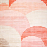 Ultra Soft Area Rug, Non Slip, Stain Resistant, Washable Area Rugs for Living Room, Bedroom, Vibrant Colorful Dynamic Patterns(Pink)