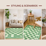 Whimsical Sage Green Cozy Texture(Green)