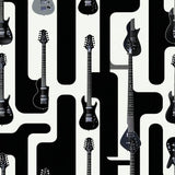 Chic Graphical Stringed Instrument Design(Black)