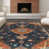 Cozy Contemporary Lattice Texture(Blue)