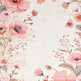 Cozy Artistic Nature Illustrations(Pink)