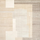 Ultra Soft Area Rug, Non Slip, Stain Resistant, Washable Area Rugs for Living Room, Bedroom, Sophisticated Beige Artful Arrangement(Beige)