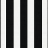 Artistic Black White Patterned Canvas(Black)