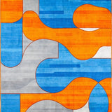 Striking Eclectic Color Fusion(Blue)