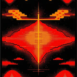 Contemporary Volcanic Color Fusion(Red)