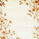 Ultra Soft Area Rug, Non Slip, Stain Resistant, Washable Area Rugs for Living Room, Bedroom, Vintage Floral Brown Beige Hallway Area Non Slip Kitchen(Beige)