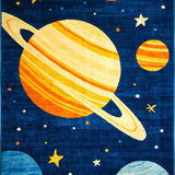 Celestial Colorful Planetary Motif(Blue)