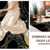 Contemporary Elegant Fluid(Black)